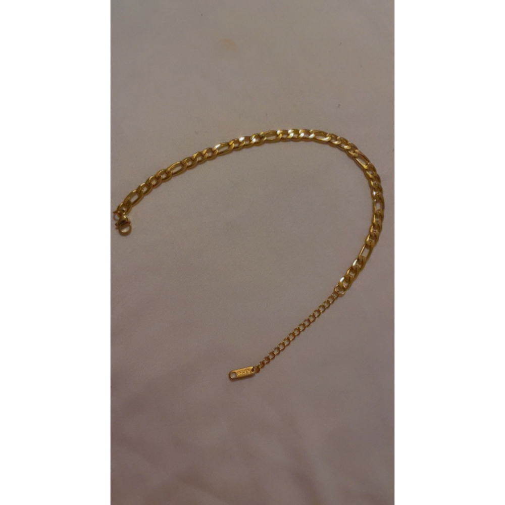 Women geometric titanium steel anklets